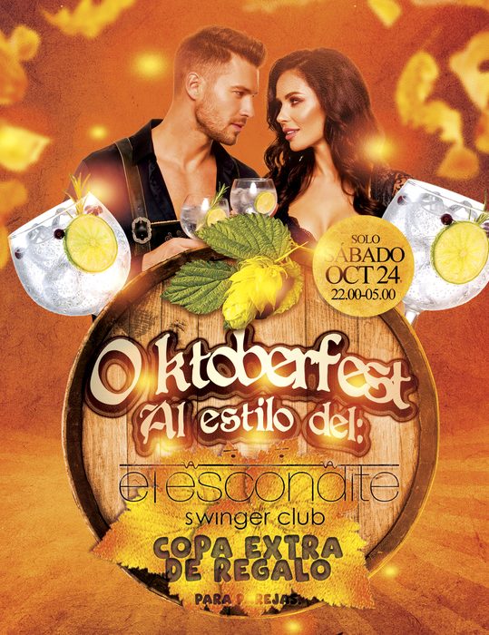 Oktoberfest al estilo El Escondite · Sábado 24 de octubre