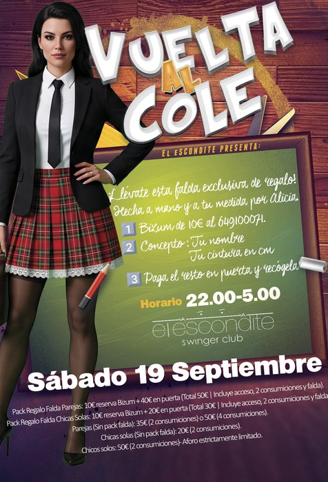 Sábado · Vuelta al Cole